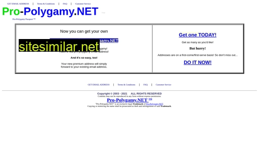 pro-polygamy.net alternative sites