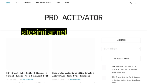proactivator.net alternative sites