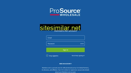 prosourcemembers.net alternative sites