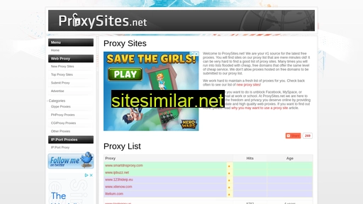 proxysites.net alternative sites