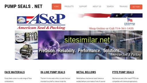 pumpseals.net alternative sites