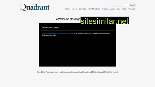 quadrantinternational.net alternative sites