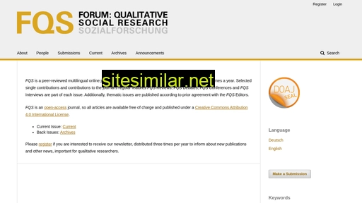 qualitative-research.net alternative sites