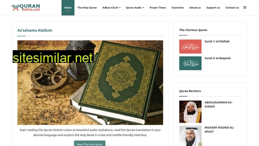 Quranonline similar sites