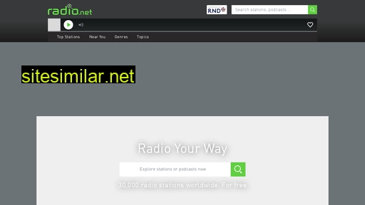 radio.net alternative sites