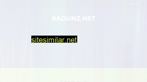 radunz.net alternative sites
