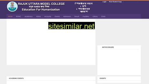 Rajukcollege similar sites