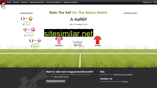 ratetheref.net alternative sites
