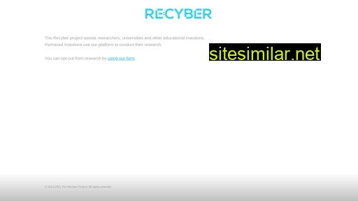 Recyber similar sites