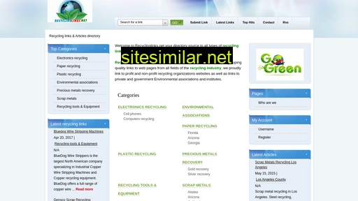 recyclinglinks.net alternative sites