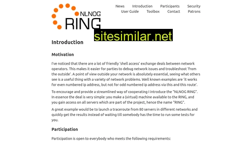 ring.nlnog.net alternative sites