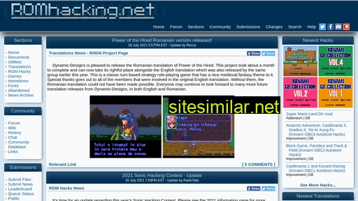 romhacking.net alternative sites