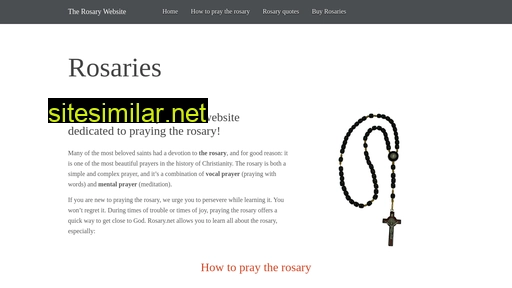rosary.net alternative sites