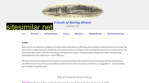 rowinghistory.net alternative sites