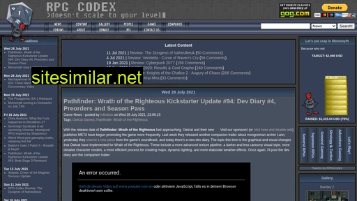 rpgcodex.net alternative sites