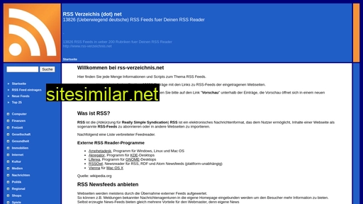 rss-verzeichnis.net alternative sites