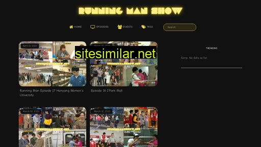 runningmanshow.net alternative sites