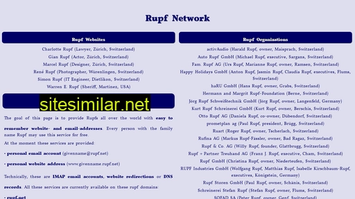 rupf.net alternative sites