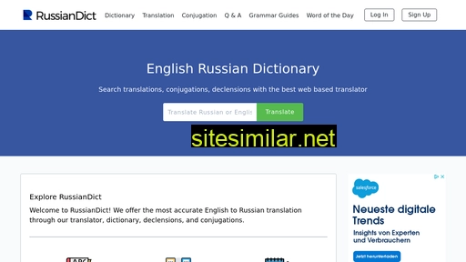 russiandict.net alternative sites