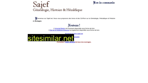 sajef.net alternative sites