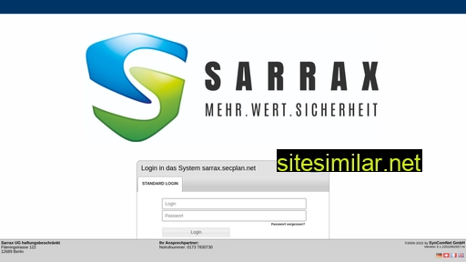 sarrax.secplan.net alternative sites