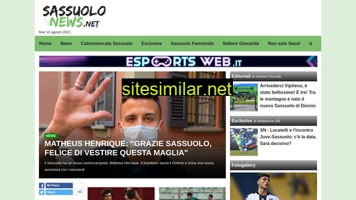 Sassuolonews similar sites