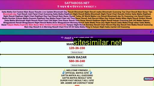 sattaboss.net alternative sites
