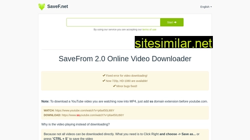 savef.net alternative sites