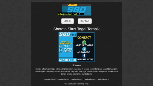 sbo-toto.net alternative sites