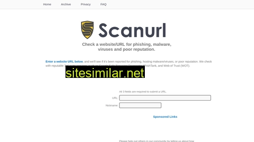 scanurl.net alternative sites