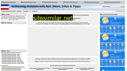 schleswig-holstein-info.net alternative sites