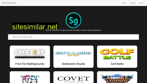 seaofgames.net alternative sites