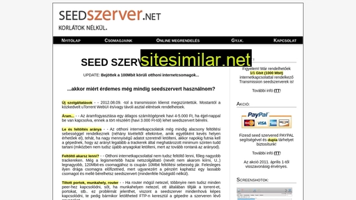 seedszerver.net alternative sites
