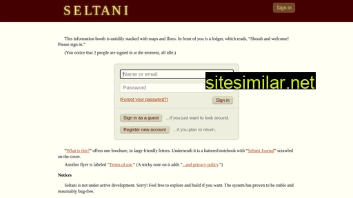 seltani.net alternative sites