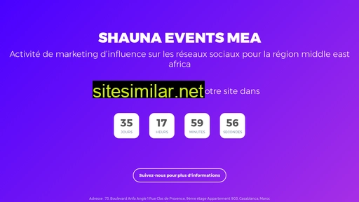 shaunaevents.net alternative sites