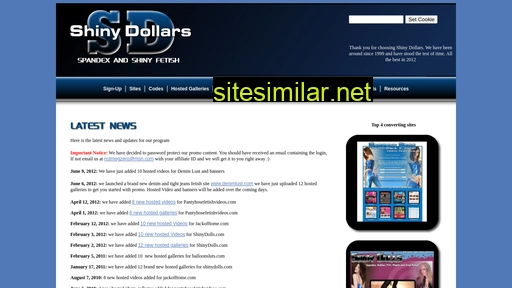 shinydollars.net alternative sites