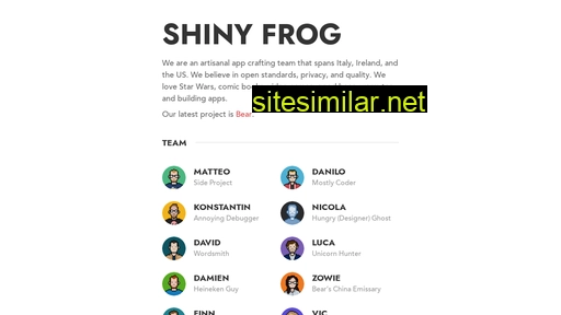 shinyfrog.net alternative sites