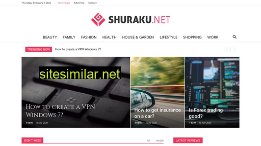 shuraku.net alternative sites