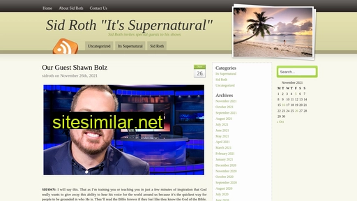 sid-roth.net alternative sites