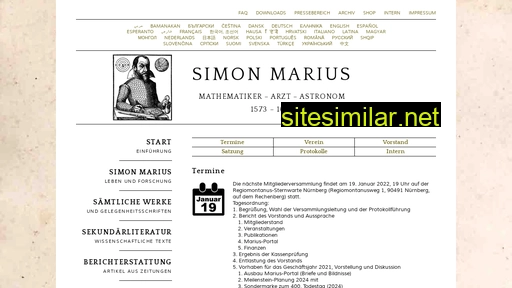 Simon-marius similar sites