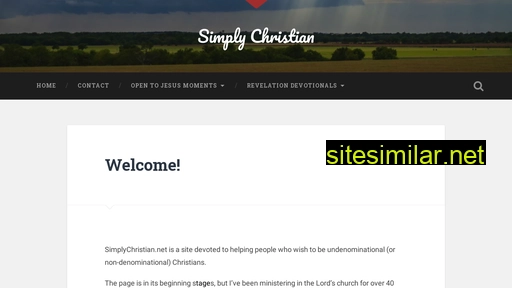 simplychristian.net alternative sites