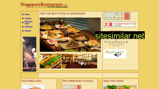 singaporerestaurant.net alternative sites