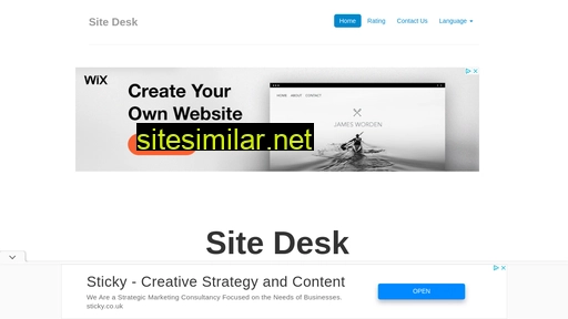 sitedesk.net alternative sites