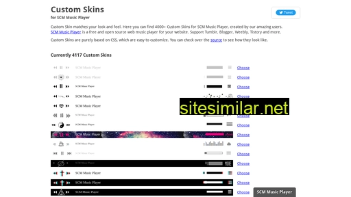 skins.scmplayer.net alternative sites