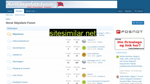 skipsfarts-forum.net alternative sites