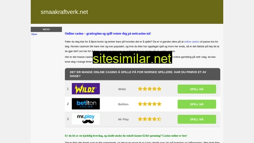 smaakraftverk.net alternative sites