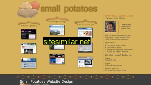 Small-potatoes similar sites