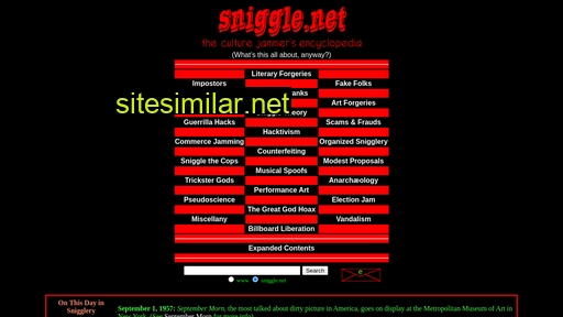 Sniggle similar sites