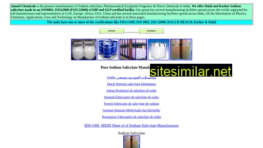 sodiumsalicylate.net alternative sites