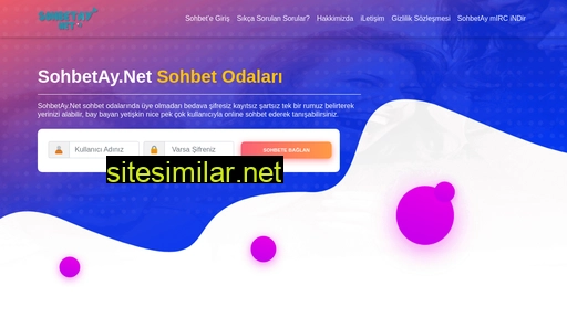 sohbetay.net alternative sites